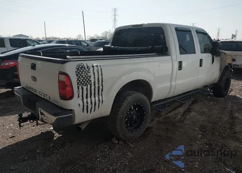 2014 Ford F-250 Xlt из США, поврежденный, VIN 1FT7W2B65EEB65644